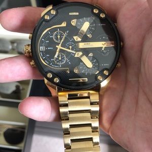 Mr. Daddy 2.0 Gold-Tone Ion-Plated Stainless Watch